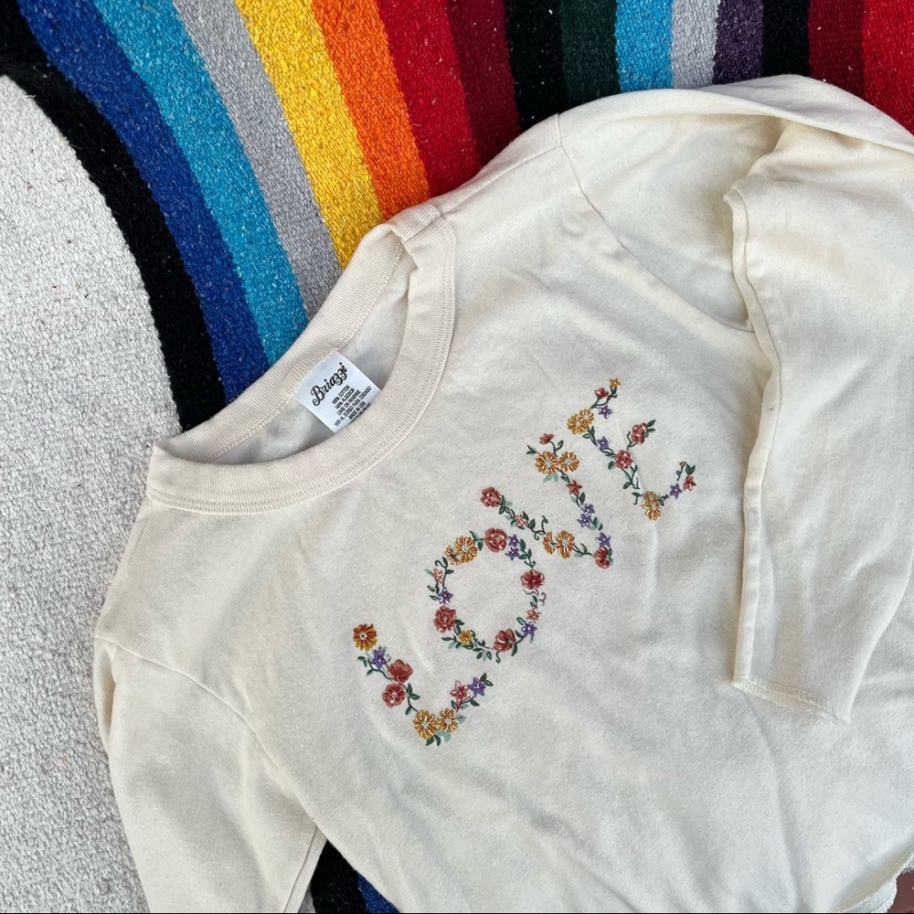 BRIAZZI | vintage love long sleeve top